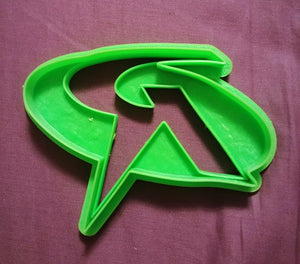 3D Printed Cookie Cutter Inspired by DC Comics Robin Logo