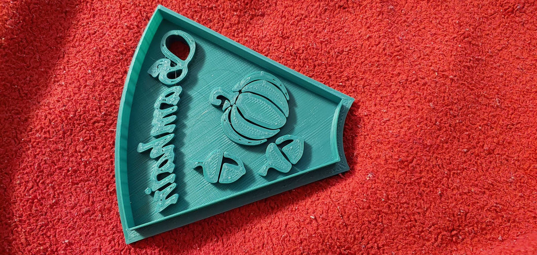 3D Printed Samhain Holiday Cookie Cutter
