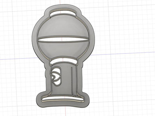 3D Printed Cookie Cutter Inspired by Mystery Science Theater 3k Tom Servo