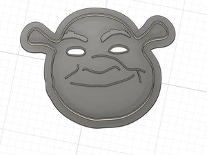 3D Printed Cookie Cutter Inspired by Shrek