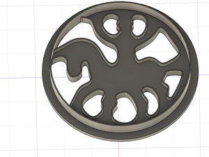 3D Printed Slepnir Cookie Cutter