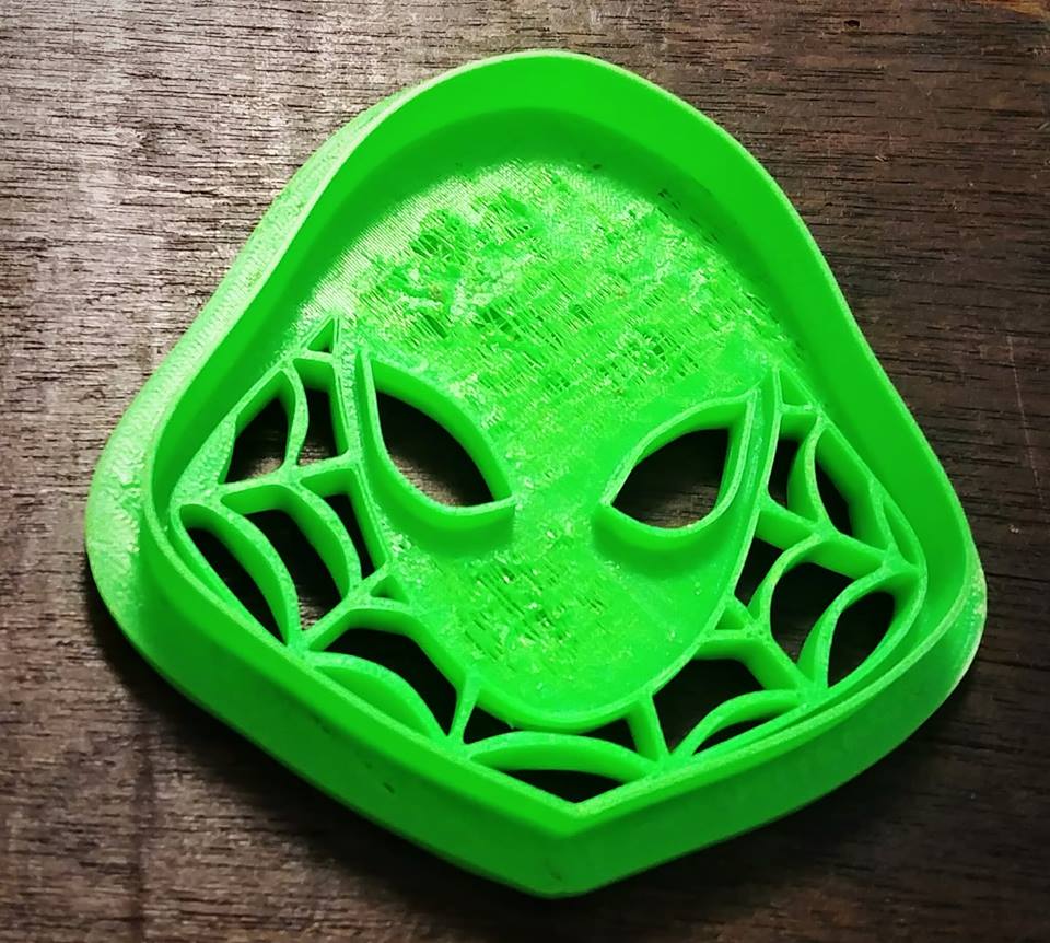 3D Printed Cookie Cutter Inspired by Marvels Spider Gwen