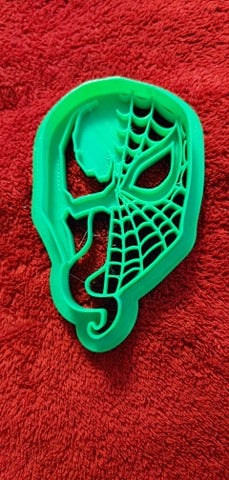 3D Printed Cookie Cutter Inspired by Marvel Spider Venom Symbiote
