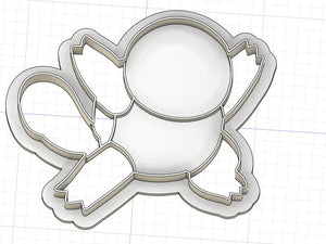 3D Printed Cookie Cutter  Inspired by Pokemon Squirtle