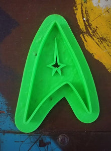 3D Printed Cookie Cutter Inspired by Star Trek Insignia