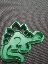 Load image into Gallery viewer, 3D Printed Stegosaurus Dinosaur Cookie Cutter
