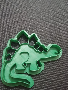 3D Printed Stegosaurus Dinosaur Cookie Cutter