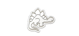 3D Printed Stegosaurus Dinosaur Cookie Cutter