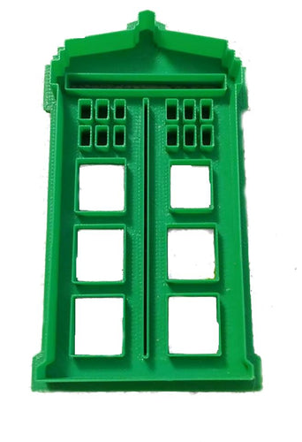 3D Printed Cookie Cutter Inspired by Dr. Who Tardis