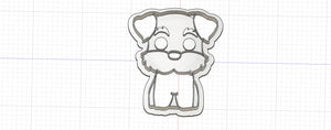 3D Printed Terrier Cookie Cutter