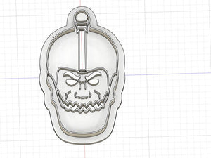 3D Printed Cookie Cutter Inspired by Masters of the Universe Trap Jaw