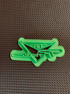 3D Printed Cookie Cutter Inspired by a '59 Pontiac Tri Power Emblem