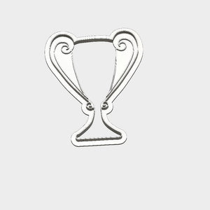 3D Printed Cookie Cutter Trophy