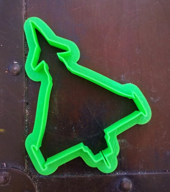 3D Printed Cookie Cutter Inspired by Eurofighter Typhoon