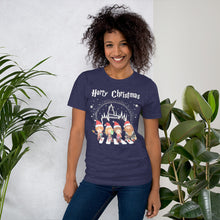 Load image into Gallery viewer, Hogwarts Christmas Abby Road Unisex t-shirt