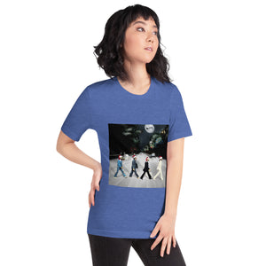 Fab Four Abby Road Christmas Unisex t-shirt