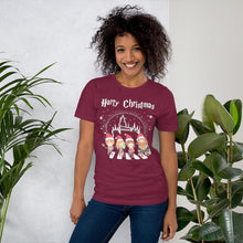 Load image into Gallery viewer, Hogwarts Christmas Abby Road Unisex t-shirt