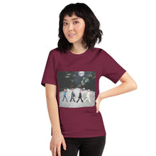 Load image into Gallery viewer, Fab Four Abby Road Christmas Unisex t-shirt