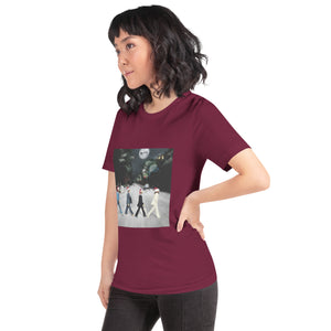 Fab Four Abby Road Christmas Unisex t-shirt