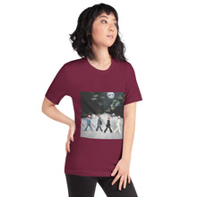 Load image into Gallery viewer, Fab Four Abby Road Christmas Unisex t-shirt