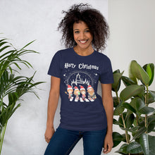 Load image into Gallery viewer, Hogwarts Christmas Abby Road Unisex t-shirt
