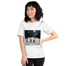 Load image into Gallery viewer, Fab Four Abby Road Christmas Unisex t-shirt