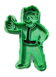 3D Printed Cookie Cutter Inspired by Fallout Vault Boy