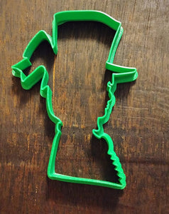 3D Printed Cookie Cutter Inspired by Victorian Woman