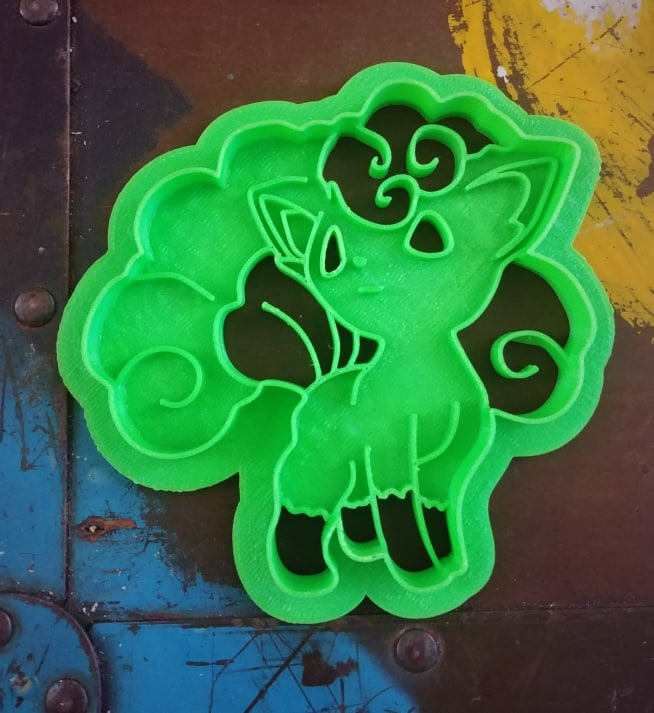 3D Printed Cookie Cutter Inspired by Vulpix