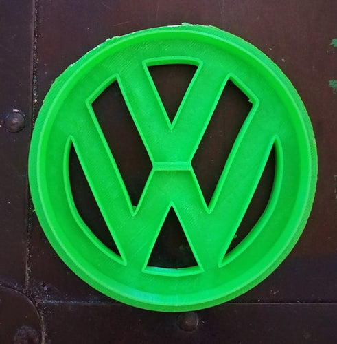 3D Printed Cookie Cutter Inspired by Volkswagen Emblem