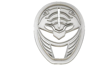 3D Printed Cookie Cutter Inspired by White MMPR Ranger