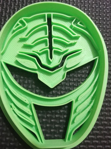 3D Printed Cookie Cutter Inspired by White MMPR Ranger