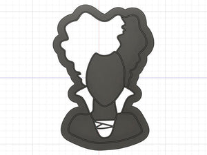 Set of 4 3D Printed  Cookie Cutters Inspired by Hocus Pocus