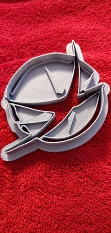 3D Printed Cookie Cutter Inspired by The Witcher Star symbol