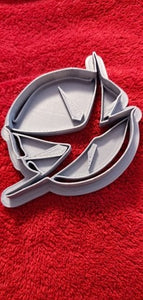 3D Printed Cookie Cutter Inspired by The Witcher Star symbol