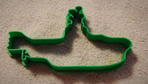3D Printed Cookie Cutter Inspired by Beatles Yellow Submarine