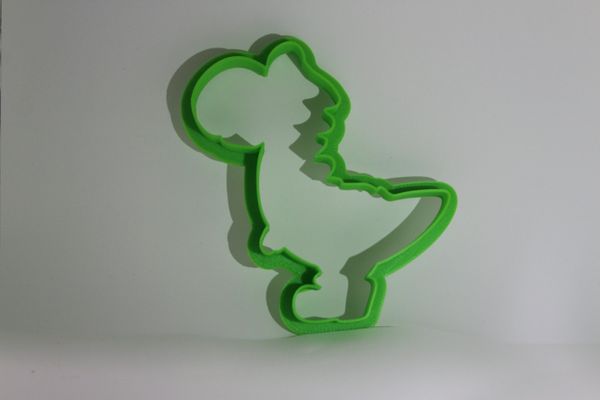 3D Printed Cookie Cutter Inspired by Super Mario's Yoshi